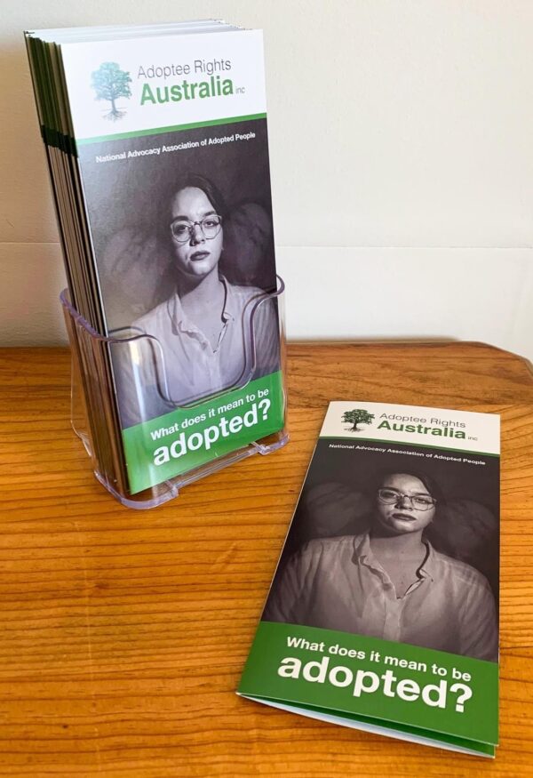 Adoptee Rights Australia - Brochures